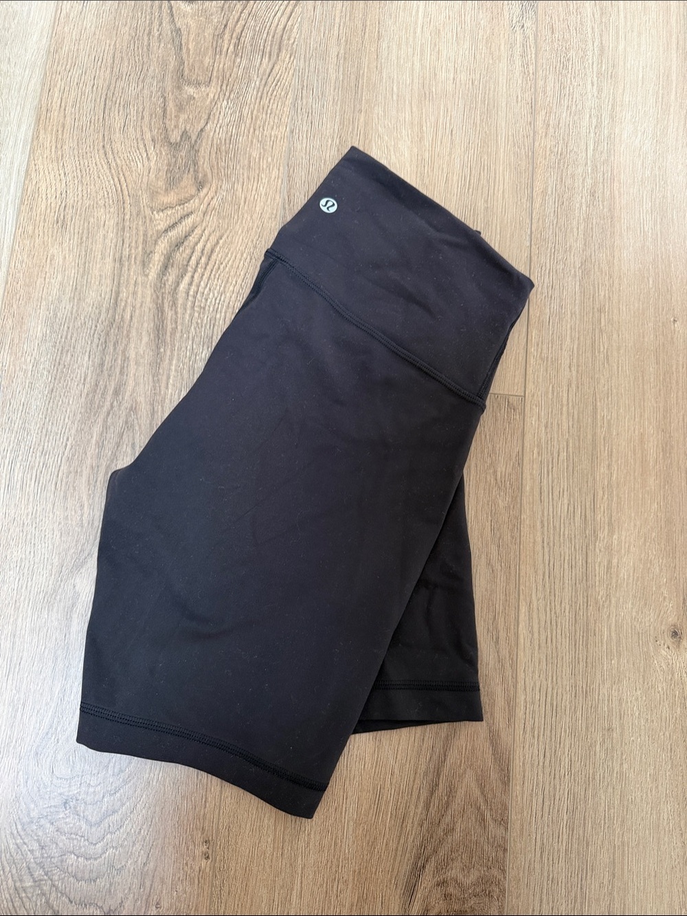 lululemon athletica Black High-Waist Bike Shorts